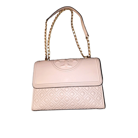 Tory Burch Handbags - Tory burch fleming bag. Shell pink
